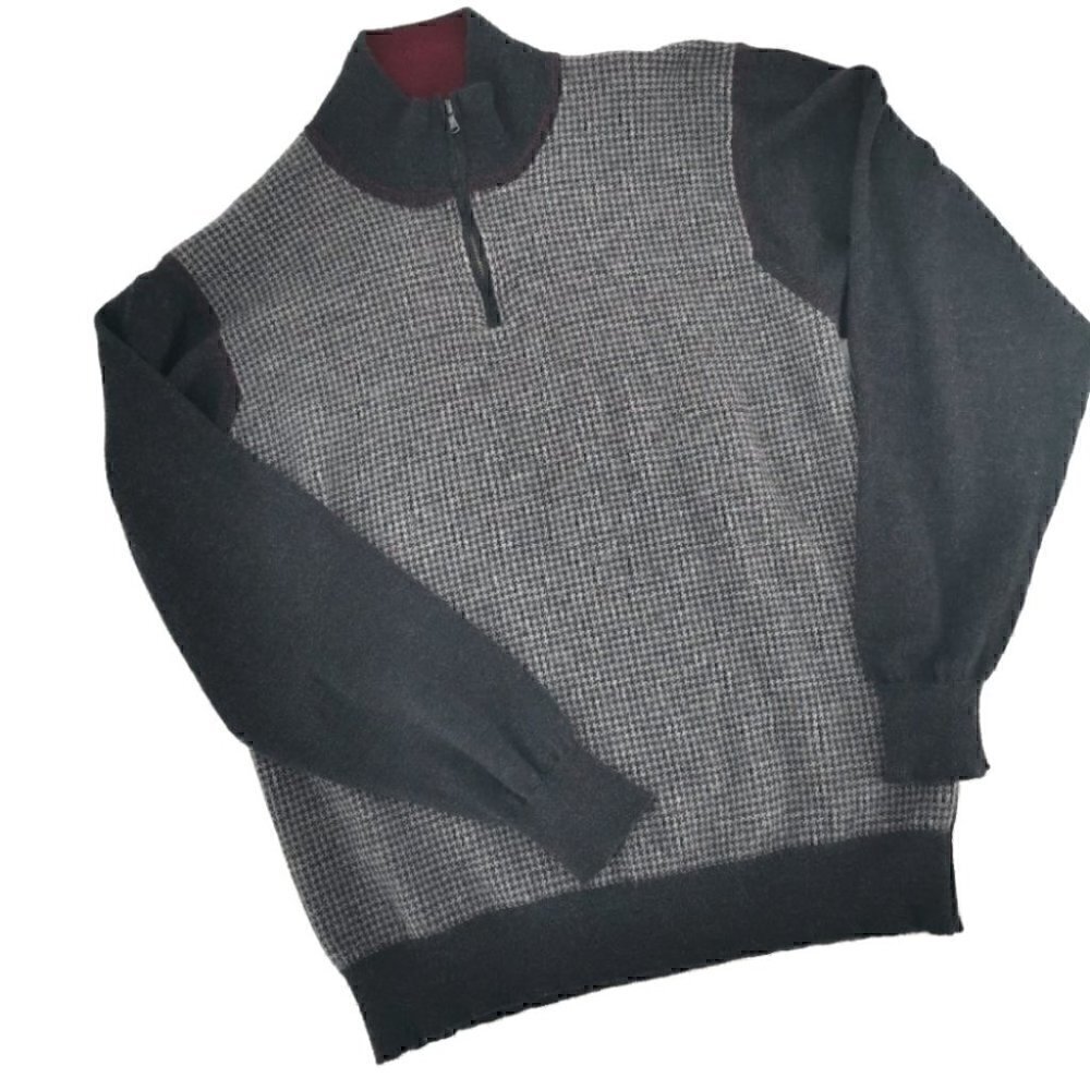 Tommy Hilfiger Men's L Hong Kong Merino Wool - Picture 1 of 13